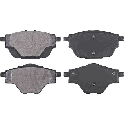 KIT PASTIGLIE FRENO POSTERIORI compatibile con DS 7 CROSSBACK (J) / PASTIGLIE FRENANTI AUTO OEM FDB4766 , / SOSTITUZIONE DIRETTA / BASSA POLVERE / SILENZIOSO