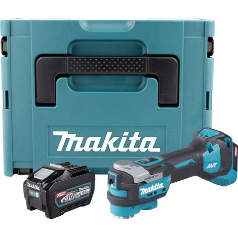 Makita TM 001 GT101 Outil multifonctions sans fil 40 V max Starlock Max Brushless + 1x batterie 5,0 Ah + Makpac - sans chargeur (1/5)