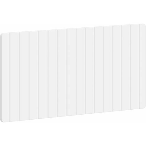 Cabecero montada en la pared ZWOLLE Blanco Madera de ingeniería vidaXL (1/5)