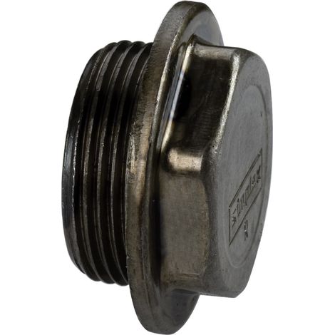 Flamco Blindstopfen links, L G1 1/4a (L) Stahl leicht, F10902