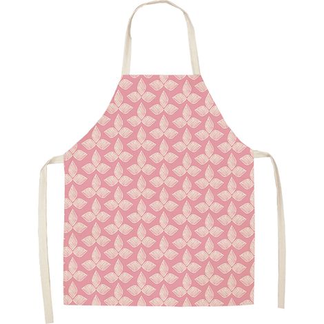 Tablier De Cuisine - Motif Plante Dessin Animé - Imperméable Et Résistant - Pour Cuisson Et Pâtisserie - 1 Pièce (1/2)