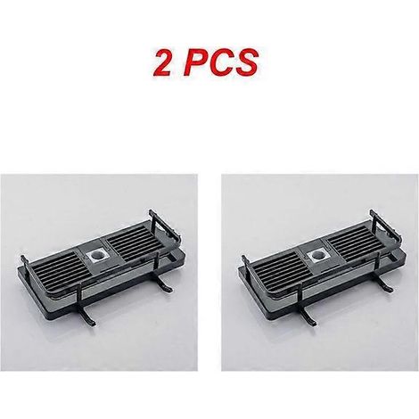 Support de douche sans perçage avec barre de levage, étagères et rangement pour poteau de douche, accessoire de salle de bain, plateau à shampoing et accessoires de salle de bain (1/5)