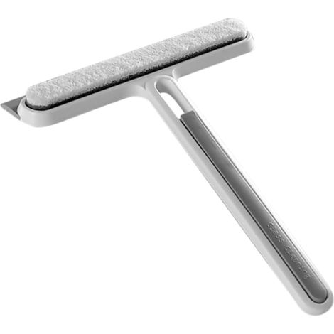 Raclette de douche avec pulvérisateur - blanc - pour vitres (1/5)