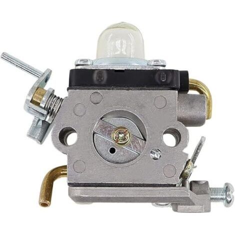 NALOOKAMIC  Carburateur avec joint Tuyau d'essence Bougie d'allumage pour Husqvarna 122C 122LDX 122LK Coupe-bordure  Remplace 581734301 574386701 (1/4)