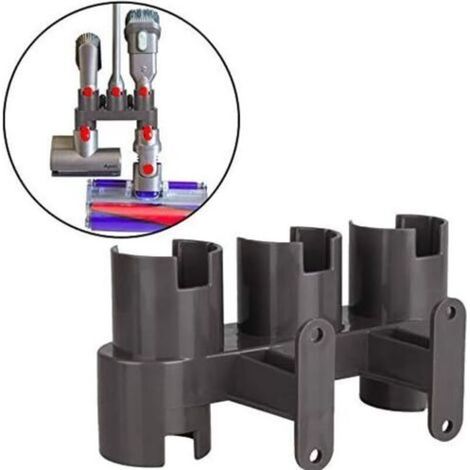 Station d'accueil murale compatible avec l'accessoire de remplacement pour aspirateur Dyson V8, accessoires de remplacement sans fil pour aspirateur mural (1/4)