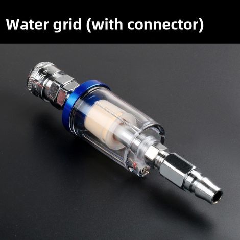 Vente directe d'usine : pistolet à peinture pneumatique, grilles d'eau, séparateur huile-eau, filtre régulateur de pression d'air, petit pistolet à peinture, grilles d'extrémité (raccord rapide pour g (1/5)