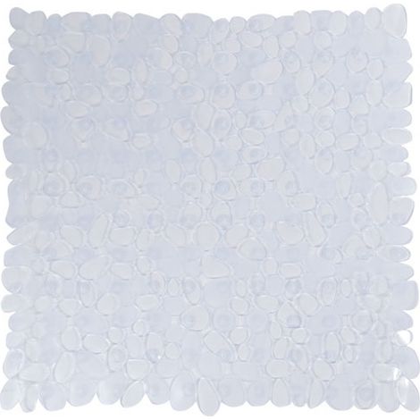 Tappetino Fondo Doccia 53x53cm Pietra Trasparente - Msv