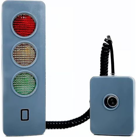 Système d'aide au stationnement en garage, alarme d'aide au stationnement à LED, capteur d'aide au stationnement en garage, capteur de pare-chocs à LED avec panneau stop et (1/5)
