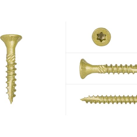 Vis pour panneaux d'aggloméré Revêtement AR 4 x 25 mm Filetage