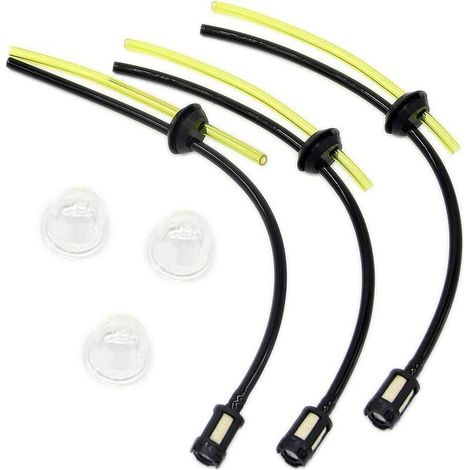 Kit de filtre à essence universel Joint de tuyau d'essence pour débroussailleuse tondeuse tondeuse débroussailleuse taille-haie élagueur (1/5)
