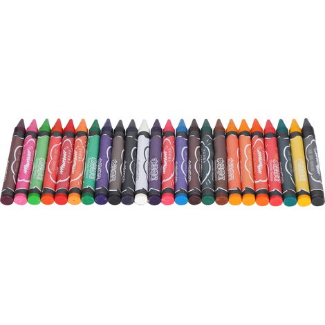 Washable Crayons Colorful WaterSoluble Children Painting Drawing Tools Art Supplies(24Colors ) (1/5)
