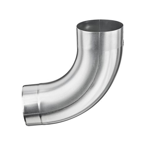 GRÖMO® Verzinkter Rohrbogen 85° ø100, 50210 (1/2)