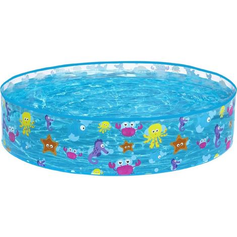 Piscina fuori terra, rotonda, per bambini, 122 x 25 cm (1/4)