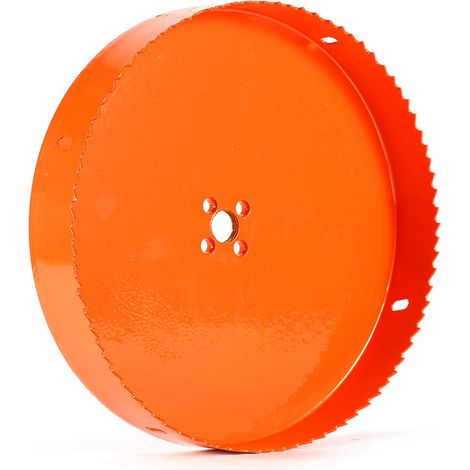 Foret scie cloche HSS M42 pour tuyaux en aluminium et en fer, 200 mm (1/5)