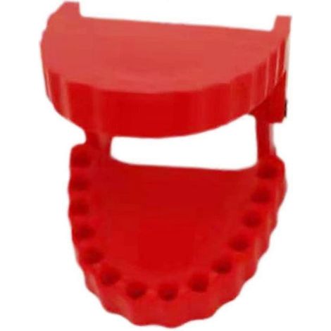 Porte-foret amélioré pour prothèses dentaires, compatible avec les embouts hexagonaux de 1/4 pouce et les adaptateurs pour embouts de vissage (5-e-0) (1/3)