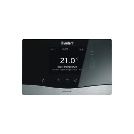 Thermostat Modulant Hebdomadaire Vaillant SensHome 380 pour Gestion du Chauffage 0020260943