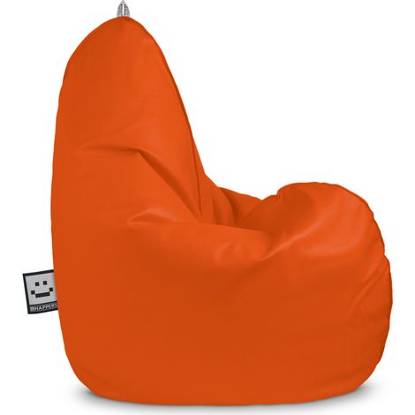 Puff Relax Polipiel Naranja Infantil Happers (1/5)