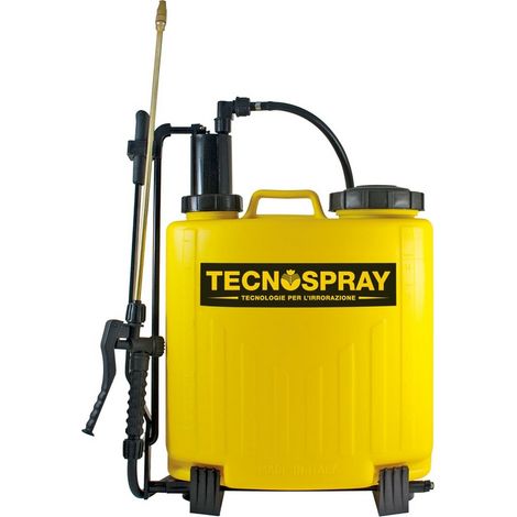 Rückenspritze TECNOSPRAY Z14/249 mit Messinglanze Kapazität 14L 1,20m Schlauch
