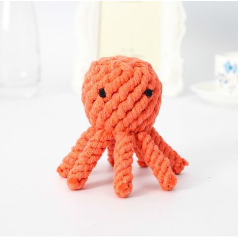 Jouet pour Chien, Coton Naturel, Jouets en Peluche, Jouets à Mâcher Sécuritaires et Non Toxiques pour Petits Moyens, Jouet Amusant à Mâcher pour Animal Domestique (1/5)