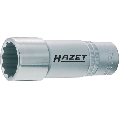 HAZET Steckschlüsseleinsatz DIN3124 lang 12-kant 1/2" 19mm