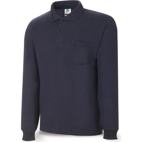 marca finstock  polo algodon m-larga azul marino xl 1288polamlxl