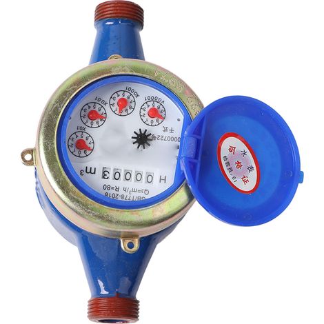 Compteur d'eau sec, compteur d'eau froide à transmission magnétique DN15 (1/5)