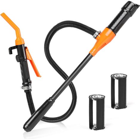 Pompe à essence électrique, 2,4 gallons/min, pompe de transfert électrique, pompe de transfert électrique, pompe à siphon à batterie, pompe à huile électrique portable pour essence (1/5)