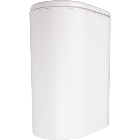 Poubelle de cuisine étroite en plastique, poubelle de toilette à pression, corbeille à déchets de salle de bain : (1/4)