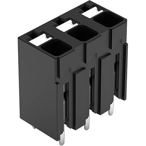 WAGO 2086-3103 Borne pour circuits imprimés 1.50 mm² Nombre de pôles 3 noir 1 pc(s)