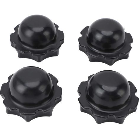4 bouchons de rechange pour spa Lay-Z-Spa Bestway P6575, bouchons noirs durables, accessoires pour jacuzzi et spa à remous [DB] (1/5)