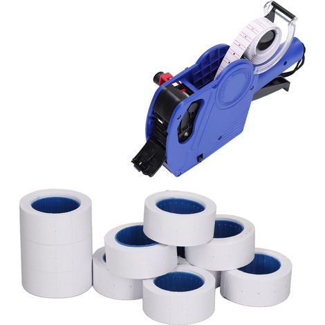 MX5500 Preisschildpapier (3 Rollen pro Packung, 15.000 Blatt pro Packung), einreihiges Supermarkt-Preisschildpapier 2112MM, reinweiß. (1/5)