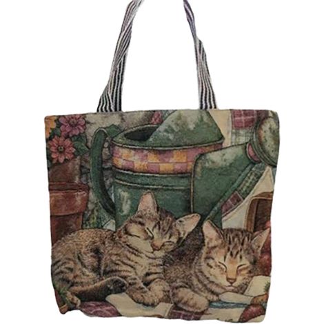 Vintage Canvas Bag Single Sided Embroidery Exquisite Ethnic Style Canvas Shopping Bag for Shopping Gift (1/5)