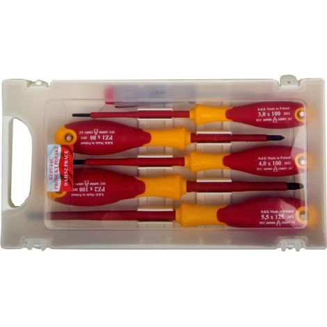 Herramienta del electricista mega 10599 aislado mango antideslizante