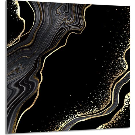 Panneau de verre pour cuisine 60x65 Marbre (1/5)