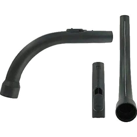 Tube coudé Miele pour aspirateur, diamètre 35 mm, noir