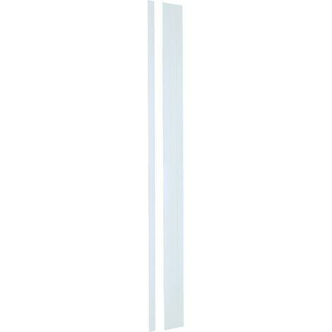 Michaud – Ensemble de 2 couvercles GTL 13 modules C14-100 et C15-100 – Demi-longueur 2x1,25 m – Installation rapide et robuste – Accessoire pour goulotte électrique