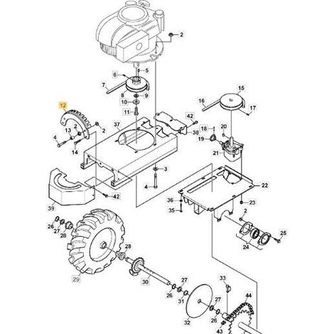 RACK ORIGINALE STIGA - 1126-8084-01