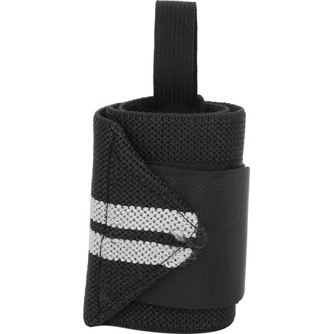 Bandage de Poignet pour Haltérophilie - Attache de Soutien Gris pour Sport (1/5)