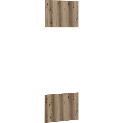 Küchenfront R-Line, Artisan-Eiche, 59.6 x 76.6 cm Möbelfront für den Mikrowellenumbauschrank, Vicco (1/5)
