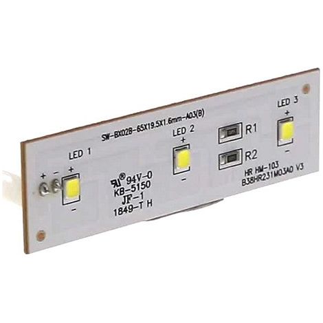 PLATINE ELECTRONIQUE LED pour REFRIGERATEUR CANDY - 49031078 (1/4)