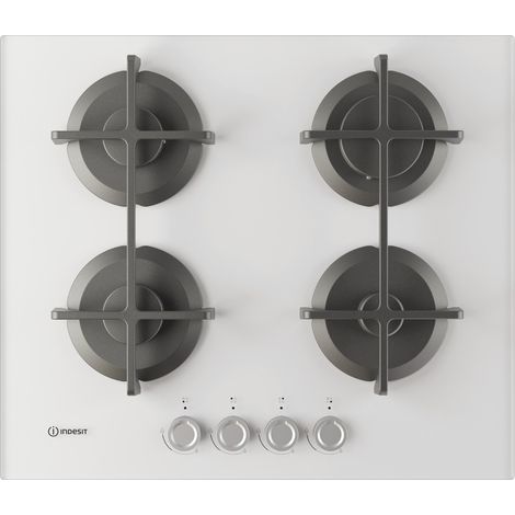 Indesit ING 61T/WH 1 Blanco Integrado 60 cm Encimera de gas 4 zona(s) (1/4)