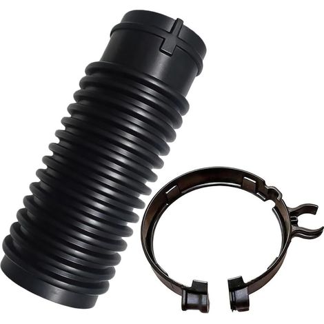Tuyau flexible et collier de serrage pour souffleur de feuilles BR450 BR700 BR700X BR800 BR800X BR800C Tuyau de rechange avec ajustement sécurisé et flux d'air amélioré Noir (1/5)