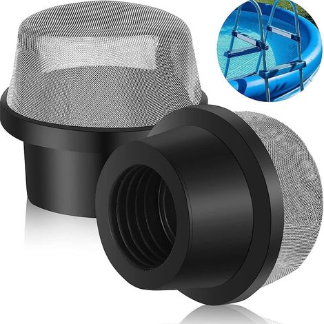 Capuchon Filtre De Dégazage - Acier Inoxydable Et Caoutchouc - Pour Filtres De Piscine - 40 X 35 Mm - 1 Pièce (1/5)