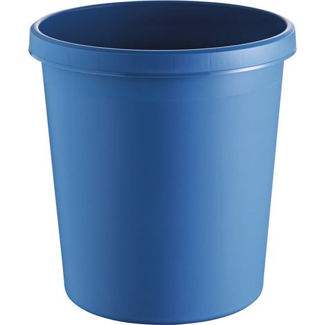 Cesta de papel 18l H331xØ315mm con asa borde Ku.blue (Por 6)