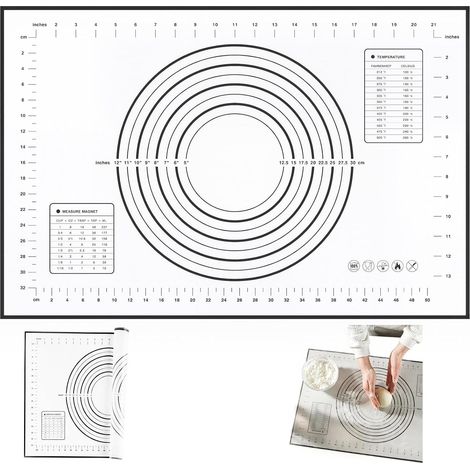 Teglia da forno 50x70 cm con rivestimento antiaderente, resistente al calore e riutilizzabile, ideale per pasta, pizze, torte e pane. (1/5)