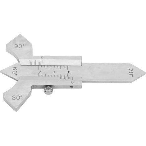 Jauge de soudage manuelle HG01 pour acier inoxydable, jauge de gorge d'angle pour la mesure des renforts (1/5)