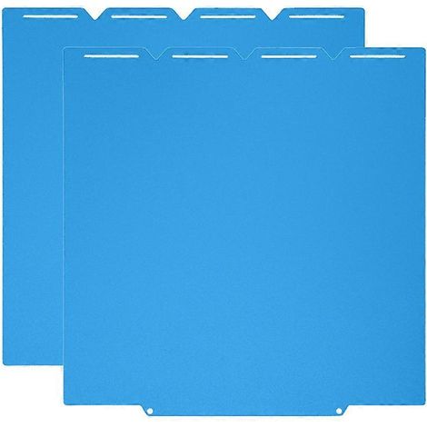 2 Stück für Snapmaker U1 Bauplatte 276x293mm PLA PETG Kühlbett Gletscher Kühlplatte Haftung 3D-Drucker Zubehör()
