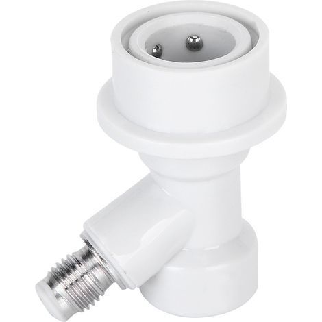 Outil de distribution de bière artisanale en plastique à connexion rapide pour fûts à raccord à bille-AquaForge (1/5)
