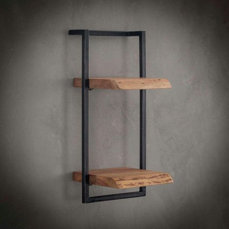 Etagère verticale bois métal MELBOURNE (1/5)