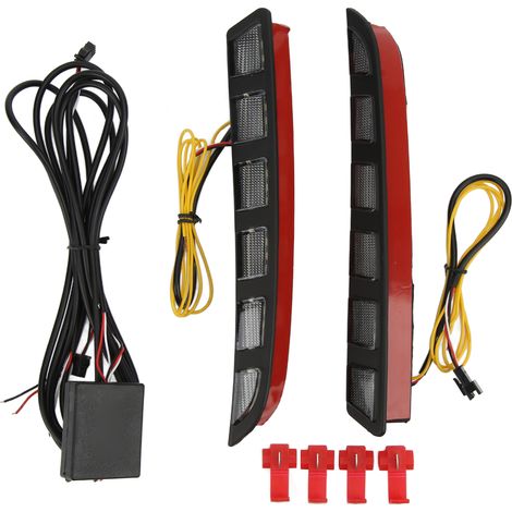 12V LED-Tagfahrlicht mit Blinkern und Nebelscheinwerfern, weiß, blau und orange, Ersatz für Hyundai Tucson ab Baujahr 2021 (1/3)